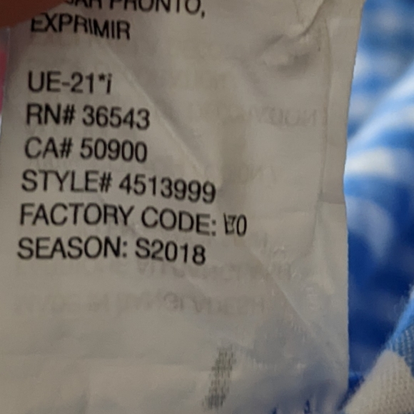 IZOD Men's Short Sleeve Button Down Shirt Size L - Picture 8 of 8